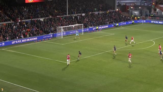 RED DRAGONS IN STRIKING DISTANCE! | Wrexham v AFC Wimbledon extended highlights смотреть онлайн