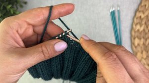 Весенняя Шапка тыковка. Шапка спицами. Подробный мастер класс