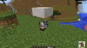Как сделать вертолёт в Minecraft PE