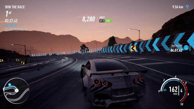 Need For Speed Payback - Natalia Nova BOSS RACE Nissan GT-R vs Pagani Huayra B.C смотреть онлайн