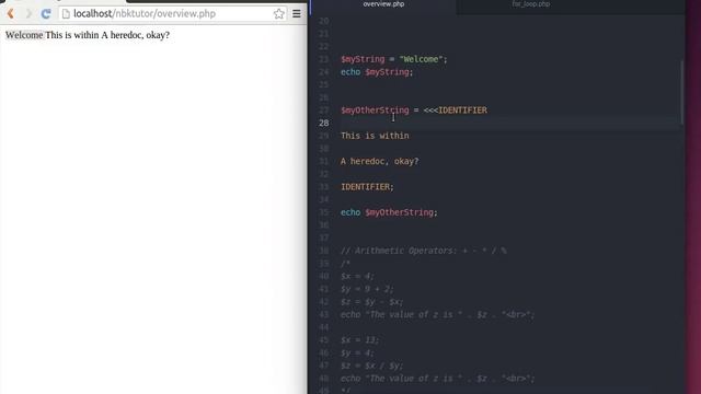 Learn PHP: Quotes, Escape Characters, and Operators (Part 1/2) смотреть онлайн