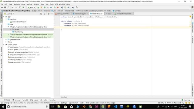 part 1 How to upload data save data on Firebase realtime database? Data upload android studio смотреть онлайн