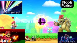 Super Smash Bros. Ultimate - Все финальные суперудары марио