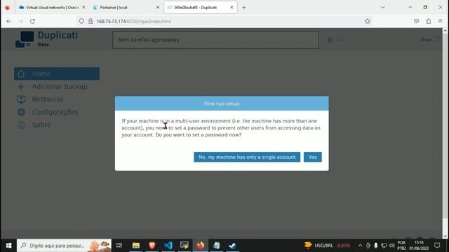 Fazendo backup automático do servidor Valheim com duplicati docker смотреть онлайн
