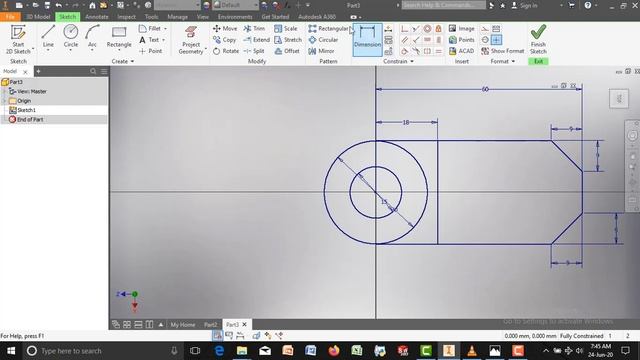 Autodesk inventor in | 3d mechanical drawing | Engineering drawing смотреть онлайн