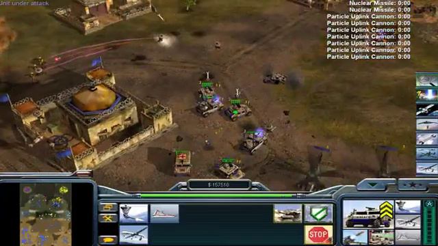 Generals Zero Hour 7vs1 (hard AI Teamed vs player) Part 8 of 10 смотреть онлайн