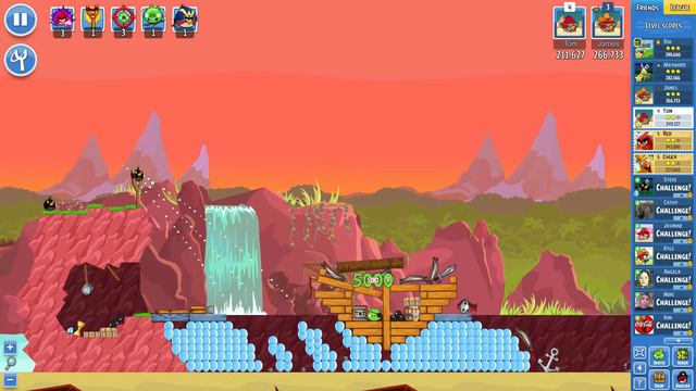 Angry Birds Friends on Facebook Pirates Weekly Tournament Level 2 No Power Ups 3 Stars June 08 2017 смотреть онлайн