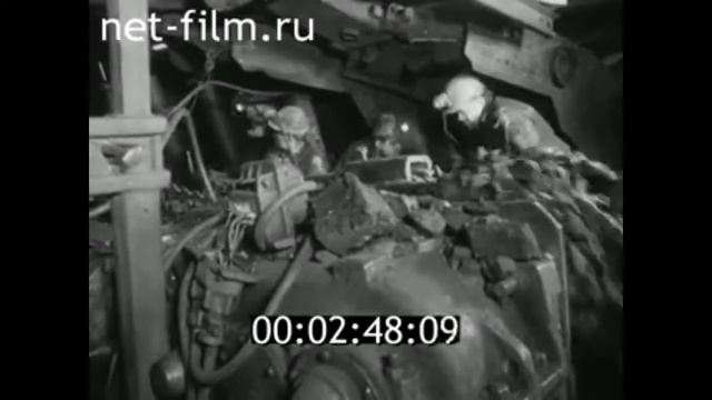 Коми АССР г. Инта 1970г. - шахта №9 смотреть онлайн