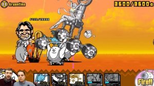 БолтушкА и ПРоХоДиМеЦ Встретили СЛОНА в мире КОТОВ! #273 - игра The Battle Cats