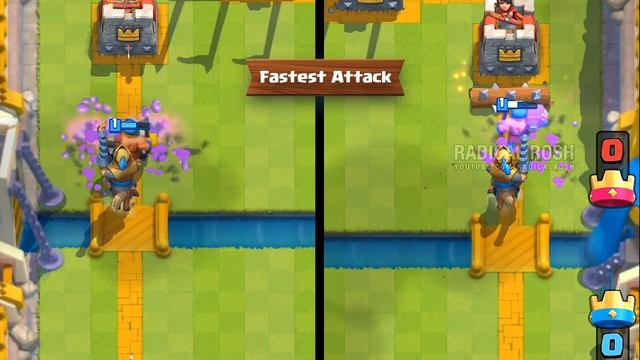 BARBARIAN BARREL vs THE LOG - Epic Clash Royale Battle Highlights смотреть онлайн