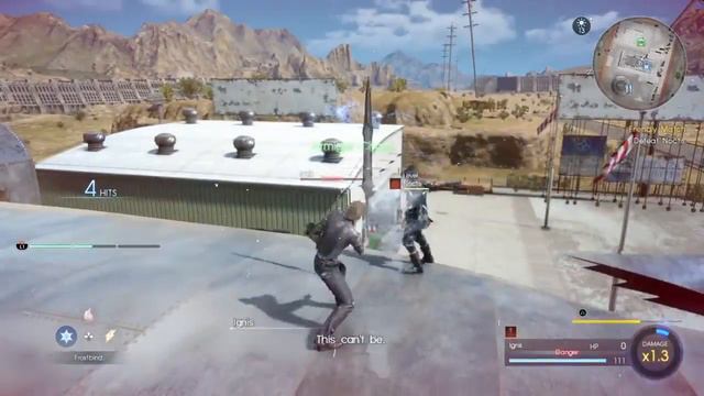 FINAL FANTASY XV: Episode Ignis- Friendly Match A+/S Ignis VS Noctis смотреть онлайн