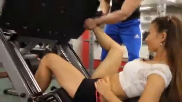 Как накачать внутреннюю часть бедра Тренировка для девушек смотреть онлайн
