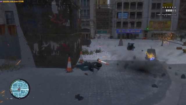 GTA 4 - 6 звезд без огнестрельного оружия смотреть онлайн