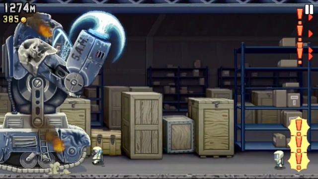 [iOS] Jetpack Joyride [#1] - Мой самый первый геймплей с айфона!