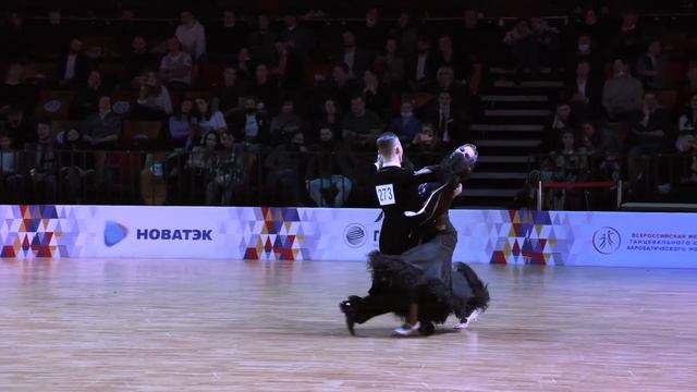 SlowFox Daniil Ulanov - Ekaterina lsakovich Russian Championship Amateur Standard 2021 смотреть онлайн