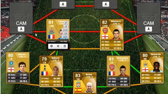 Fifa 13 squad builder (BPL) смотреть онлайн