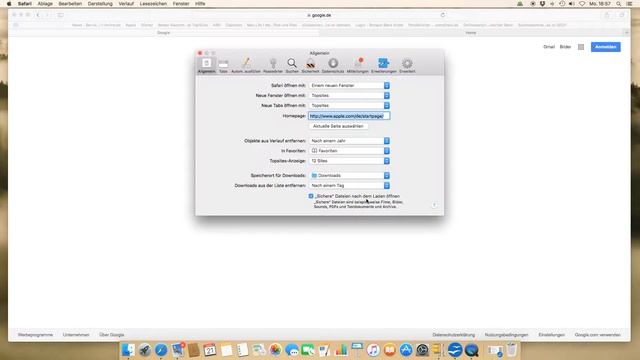 Safari: Automatisches Entpacken Einer ZIP Datei Vermeiden.