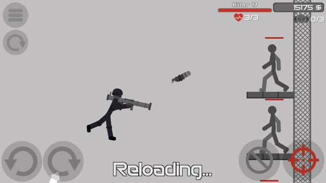 Stickman Backflip Killer 5 Bazooka Killer Mode Walkthrough Part 23 Android Gameplay HD смотреть онлайн