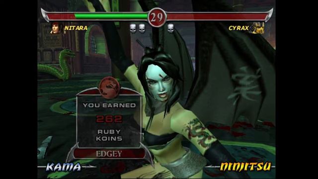Edgey Plays Mortal Kombat Deadly Alliance: Nitara смотреть онлайн