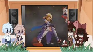 ✨ Реакция геншина на Люмин ✨