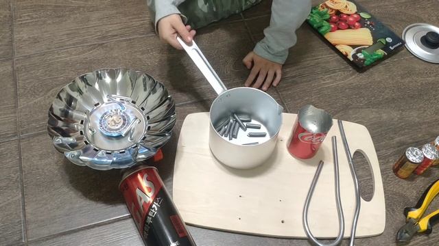 Плавка олова в домашних условиях