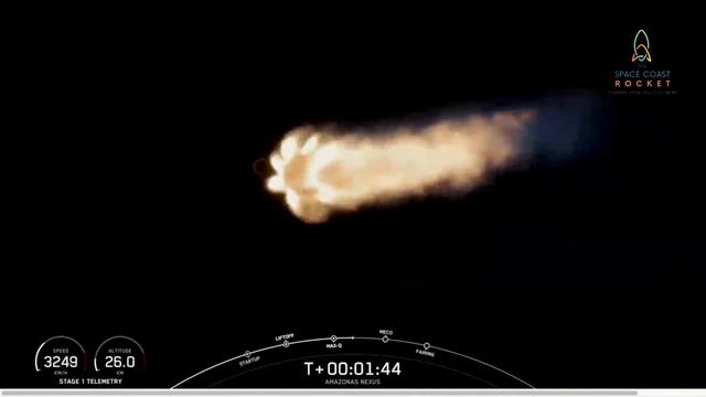 SpaceX Hispasat Amazonas Nexus mission смотреть онлайн