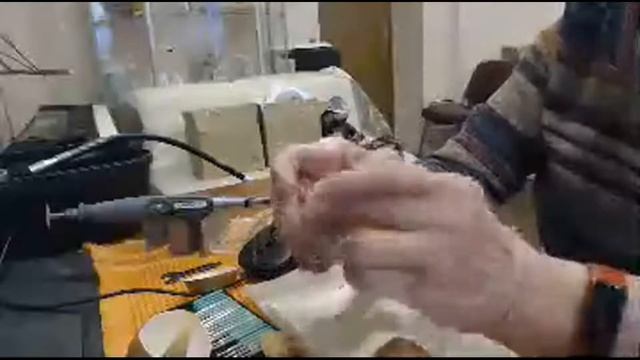 "Резное яйцо"- МК резьбы по яичной скорлупе. Урок №2 часть2 смотреть онлайн