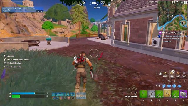 FORTNITE MODO BATTLE ROYAL EN SOLITARIO ARMAS DE TORTUGAS NINJA смотреть онлайн