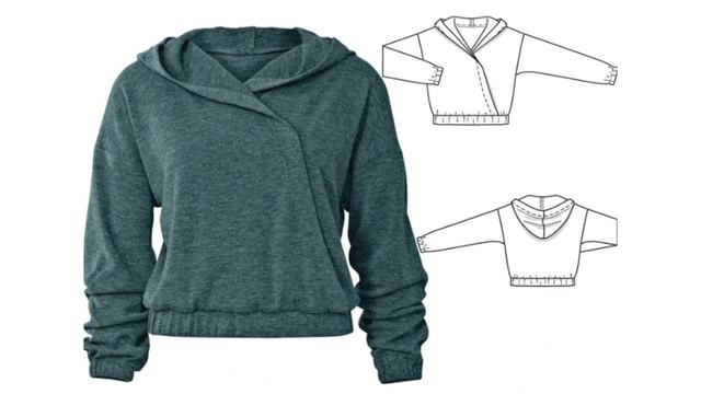 Burda Style 10/2022. Technical drawings. Технические рисунки смотреть онлайн