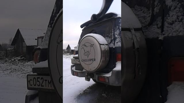 Дизель -16 после двух дневного простоя (пуск дизеля в мороз)