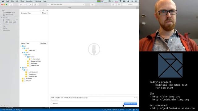 [raw stream footage] upgrading elm-html-test for Elm 0.19 - Part 3 смотреть онлайн