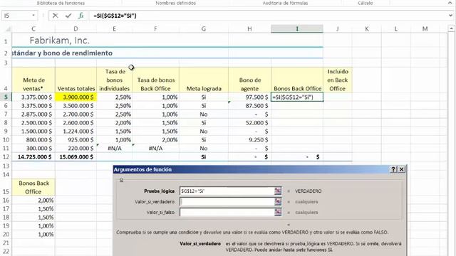 L 10 Excel 11 Función SI (b) TM смотреть онлайн