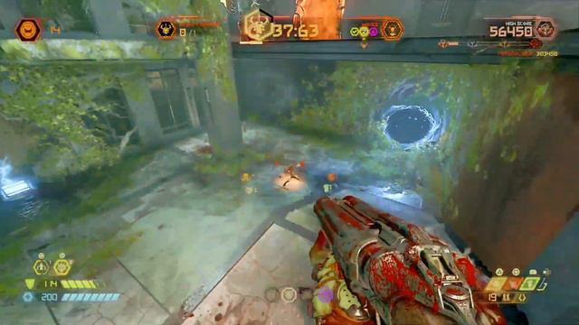 DOOM Eternal - Holiday HORDE (Season 2) - Cultist Base & Reclaimed Earth смотреть онлайн