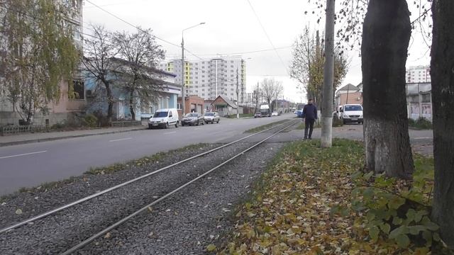 Очень приветливый водитель трамвая Tatra KT4SU №219 (маршрут №6). Винница. Осень. 11.11.2020. FHD. смотреть онлайн