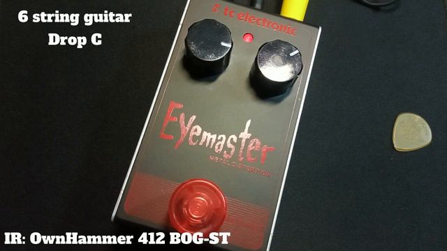 t.c. electronic Eyemaster demo(2 cabIR , 3 guitars) смотреть онлайн