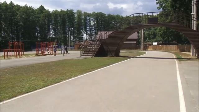 В Новой Усмани построили спортивную площадку, но с нарушениями