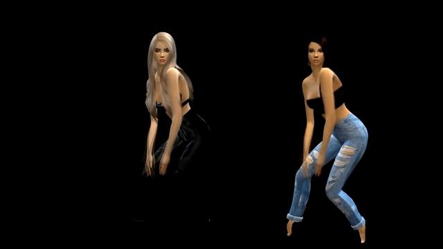 Flight from Paris - Sims 4 Dance Machinima смотреть онлайн