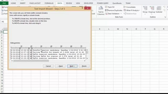 How to import data from a Text file into Excel. смотреть онлайн