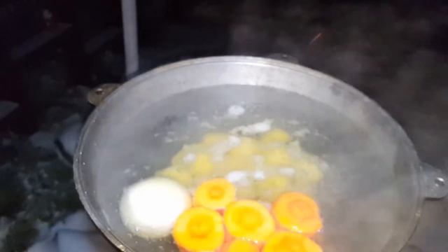 Ракетная печь Факел с двумя камерами сгорания. Готовим кушать. смотреть онлайн