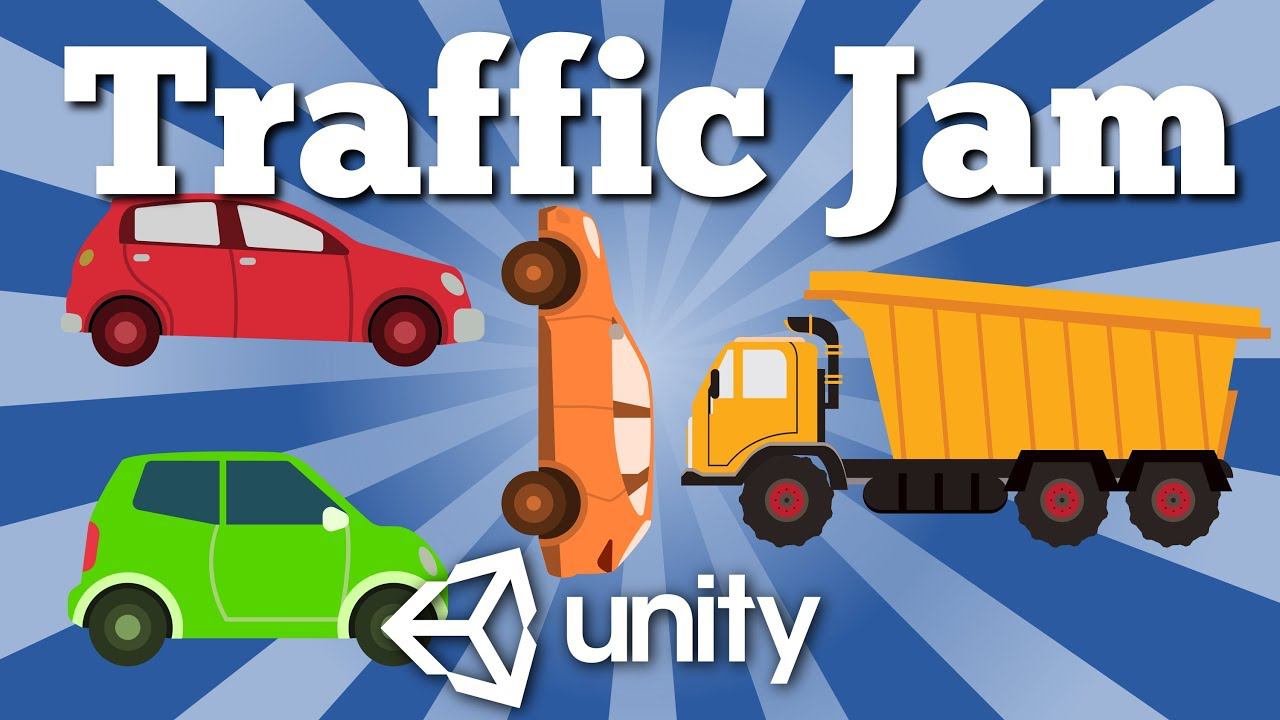 How to make simple Traffic Jam type game for Android platform with Unity. Easy quick 2D tutorial. смотреть онлайн