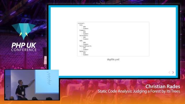 Static Code Analysis: Judging a Forest by Its Trees - Christian Rades - PHP UK 2020 смотреть онлайн