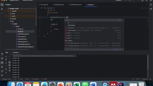 Kotlin Dasar : (14) Do While, Continue dan Break смотреть онлайн