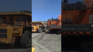новый экскаватор Hitachi EX 3600#сур#спецтехника#работа