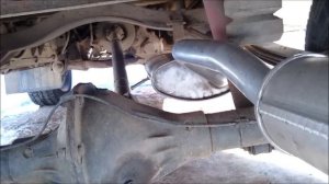 Ставим глушак от крайслера на УАЗ