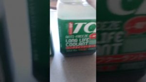 Смешиваем зеленый антифриз TCL и Totachi (-40)