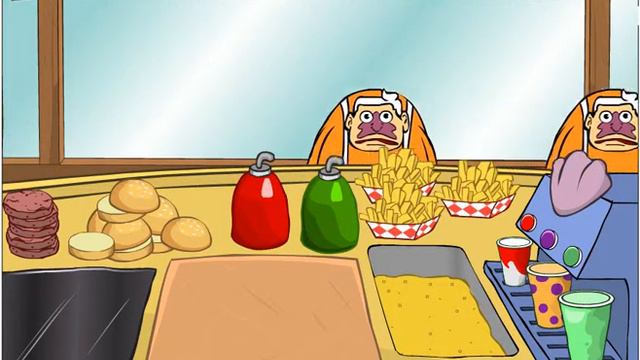 Прохождение Игры | Большая вечеринка в Красти Крабс смотреть онлайн