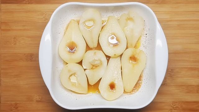 Безумно вкусный десерт | Груша в карамели | Рецепт смотреть онлайн