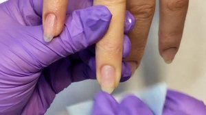 Продолжаю работать с DIP системой. Титановые ногти. Пудровый маникюр. Дип система с акрилом.