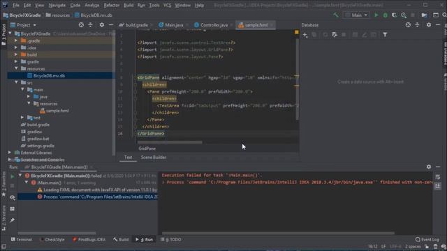 Creating a H2 Database in IntelliJ JavaFX Project смотреть онлайн