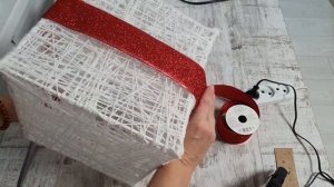 Светящийся новогодний подарок под елку своими руками / DIY Christmas sparkle box